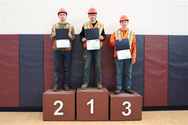 HERO Top 3 CTE students. 